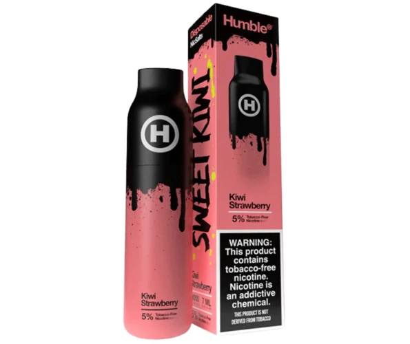 Одноразовый Pod Humble 3000 Kiwi Strawberry 5% (Киви с клубникой)